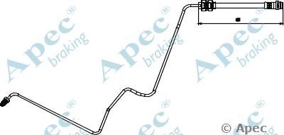 APEC BRAKING hos3835 -  Тормозной шланг